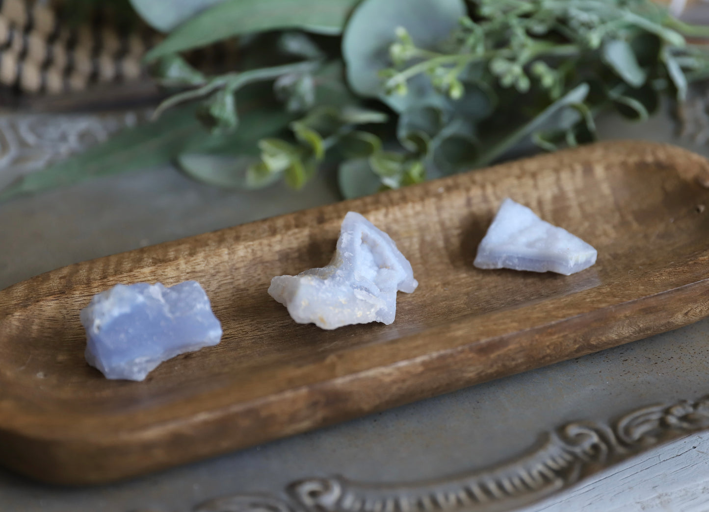 Blue Lace Agate Free Form - Druzy