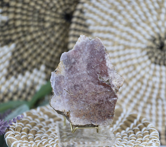 Pink Amethyst Slab Free Form